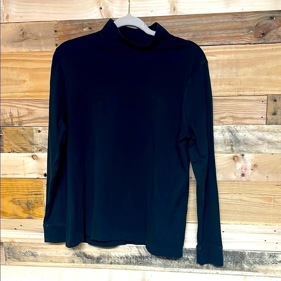 Lands' End Tops - 2/$30 Lands’ End Black Long Sleeve Mock Neck Soft And Stretchy Top